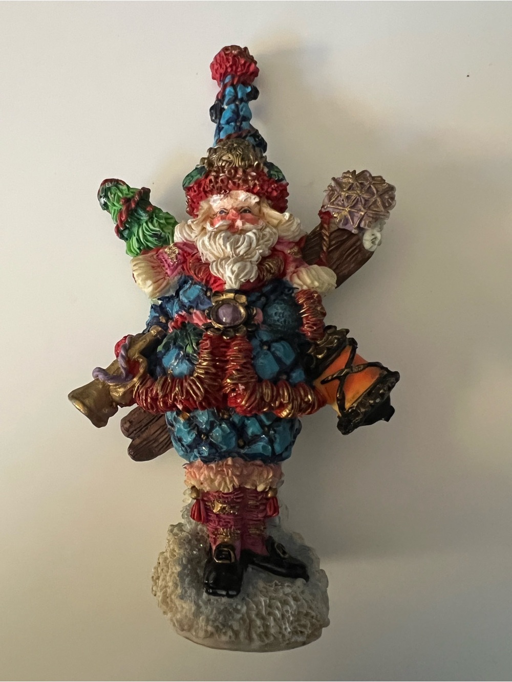 Christopher Radko Starburst Crinkle Christmas Figurine #659038